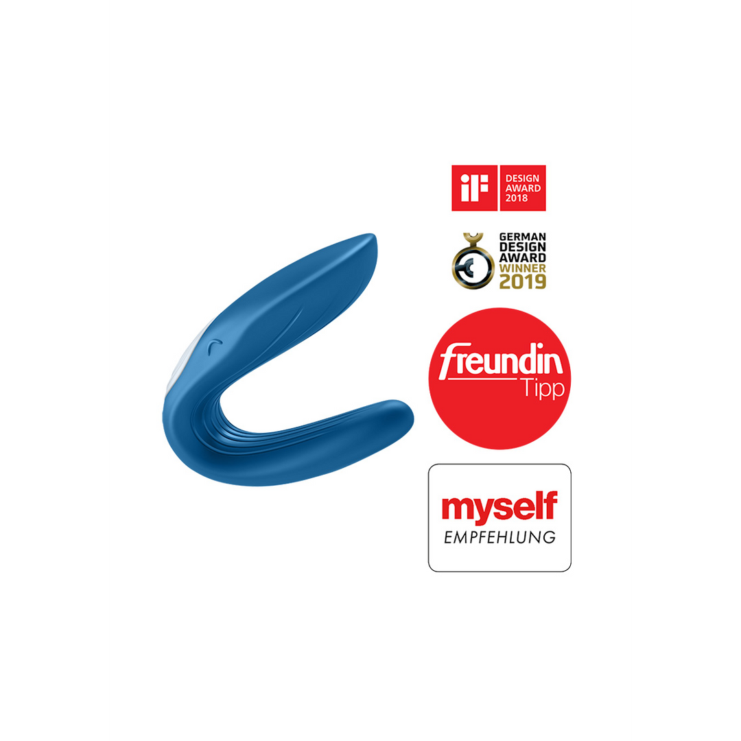 Double Wand-er Wand – Massage Wand en Vibrator – Blauw