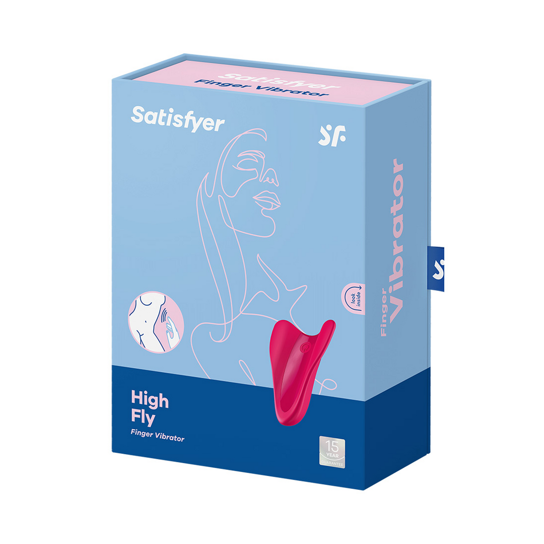 High Fly – Vinger Vibrator – Rood