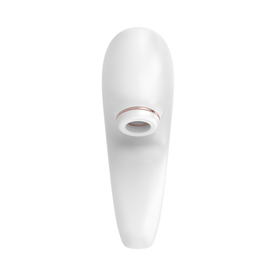 Pro 4 – Couples Air Pulse Stimulator en Vibratie – Wit/Roze Goud