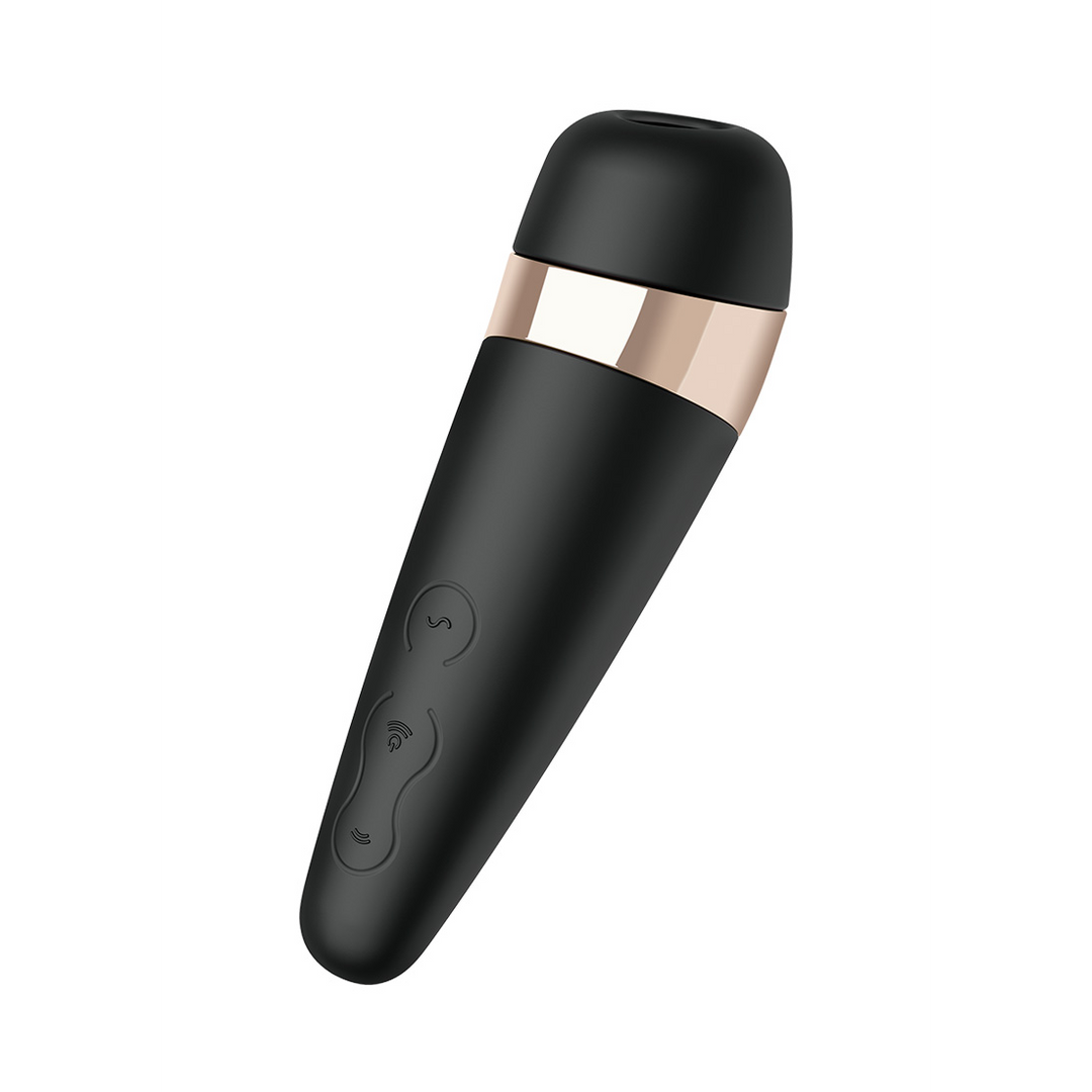 Pro 3Plus – Airpulse Stimulator en Vibration – Zwart/Goud