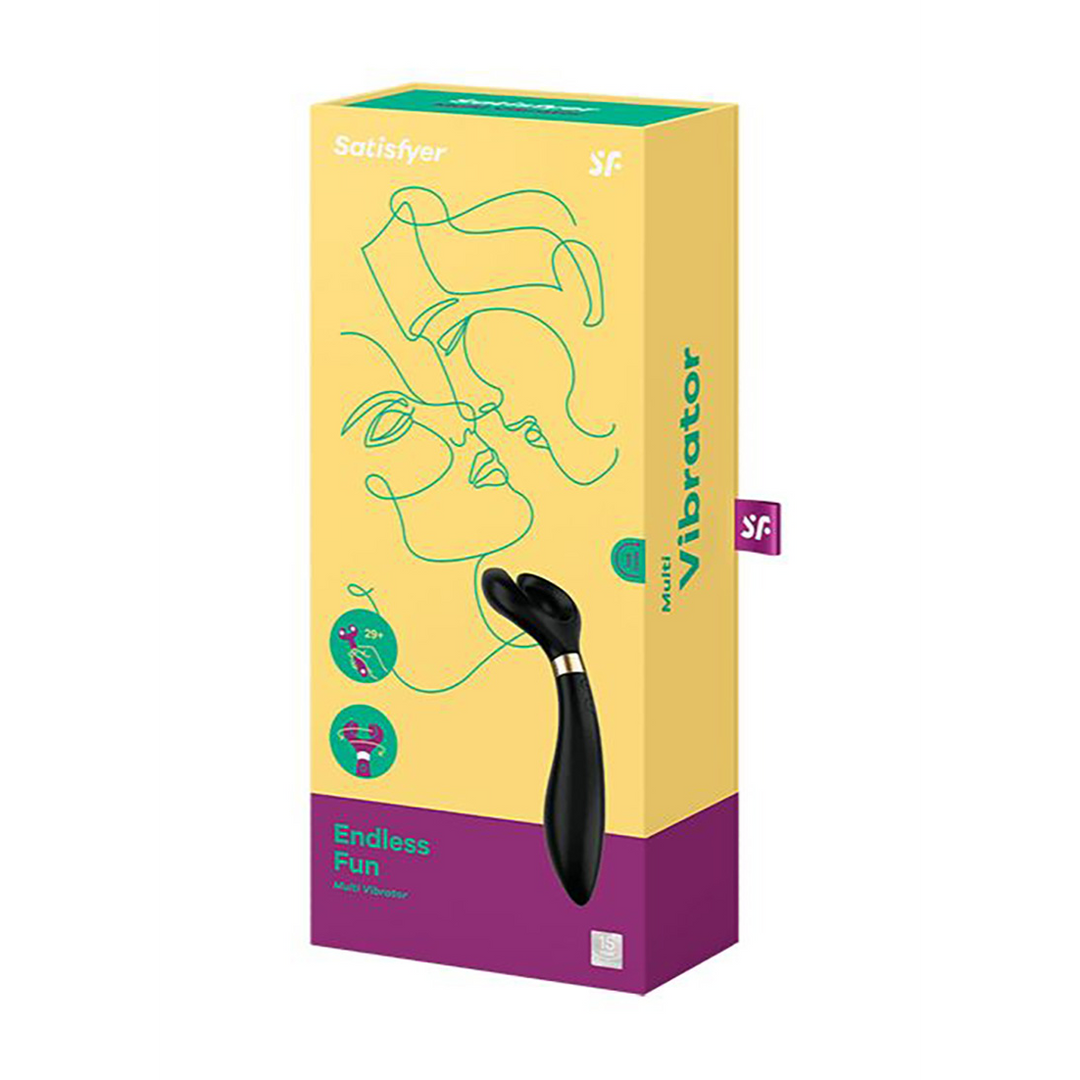 Eindeloos Plezier – Partner Vibrator – Zwart