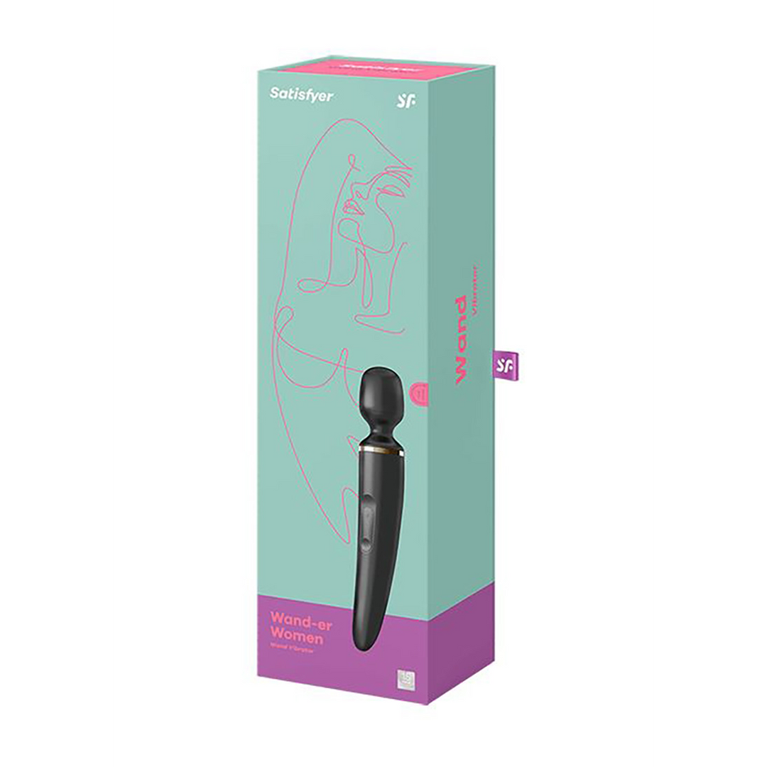 Wand-er Woman – Wand Vibrator – Zwart/Goud