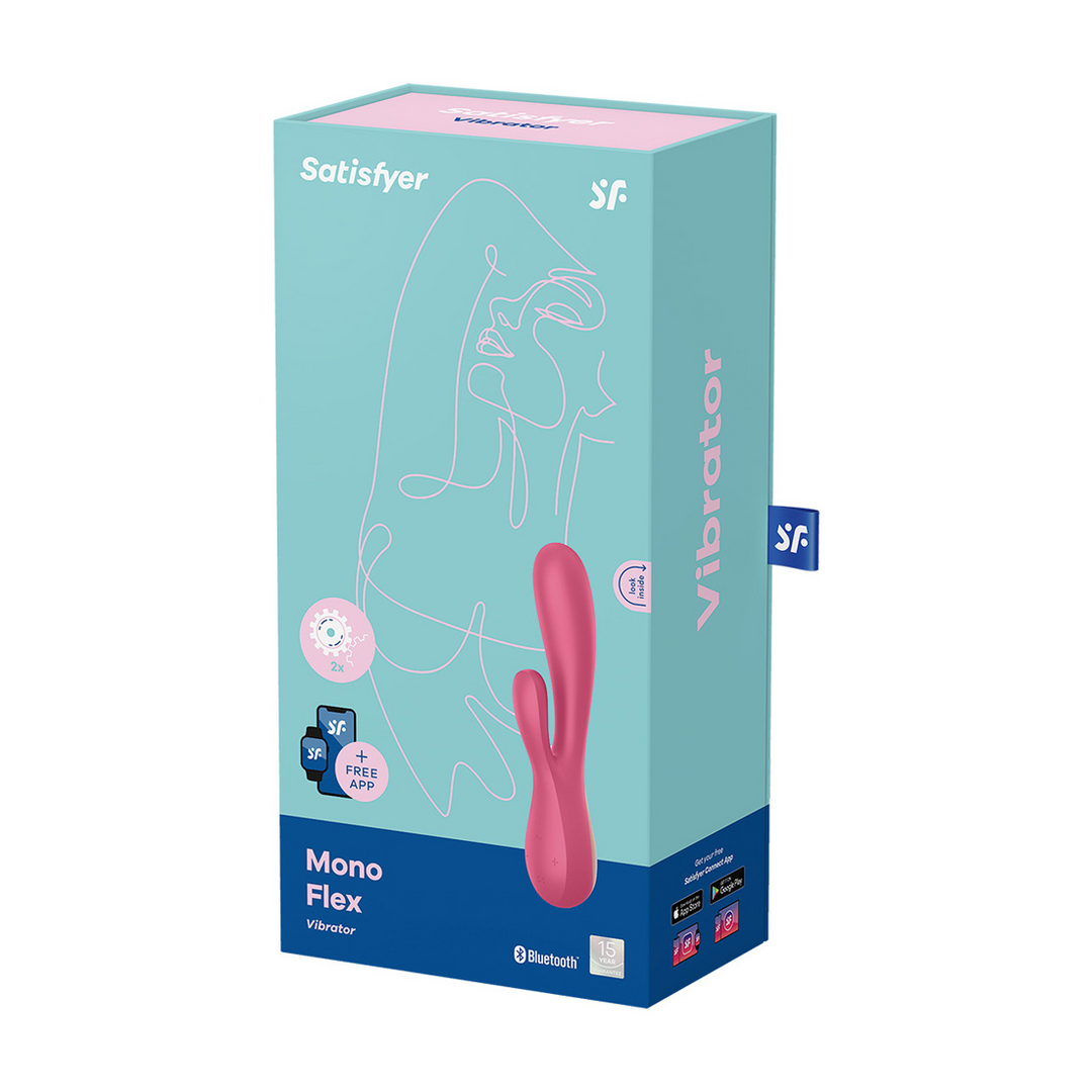 Mono Flex – Rabbit Vibrator – Rood