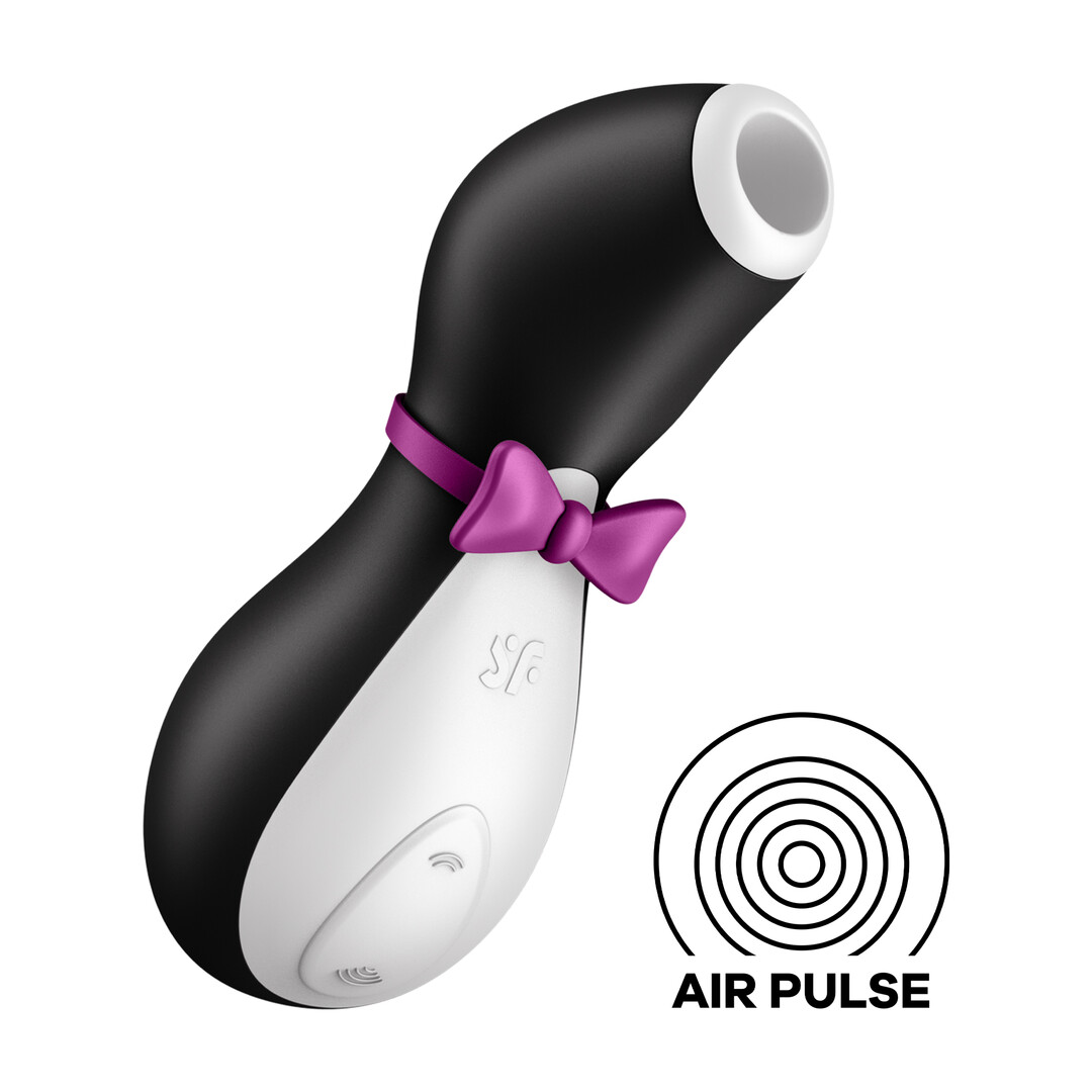 Pinguïn – Air Pulse Stimulator – Zwart/Wit