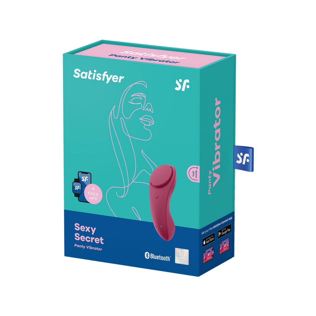 Sexy Secret – Panties Vibrator – Wijnrood