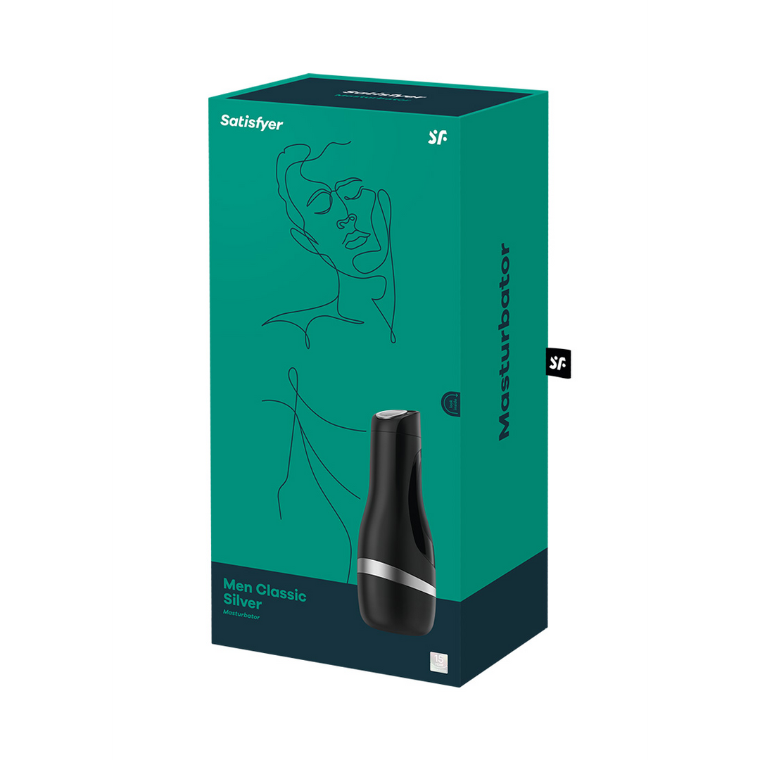 Heren Classic – Masturbator – Zilver