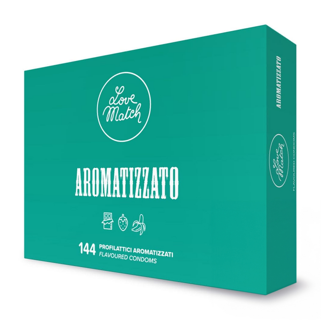 Aromatizzato – Gearomatiseerde Condooms – 144 Stuks