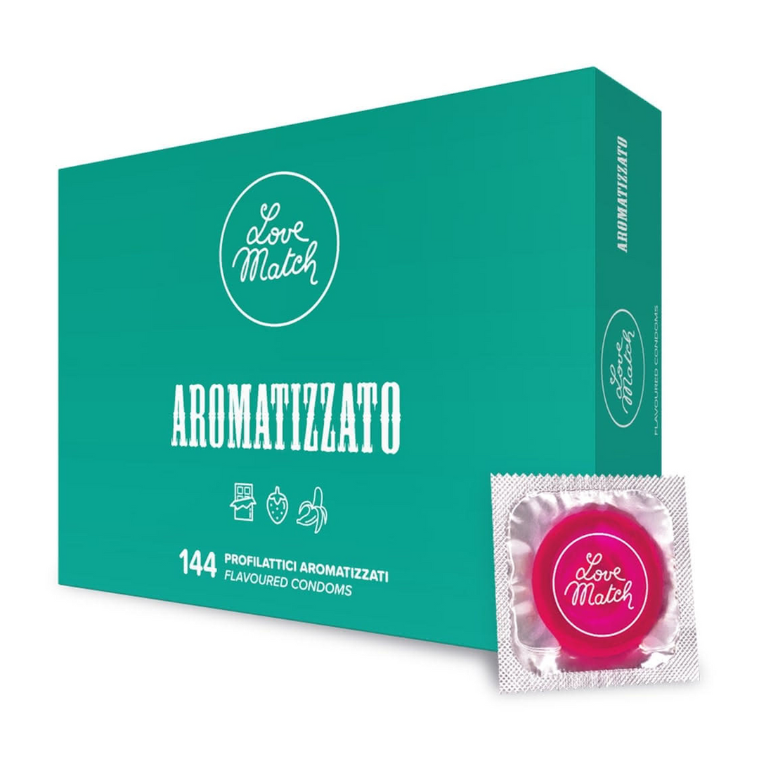 Aromatizzato – Gearomatiseerde Condooms – 144 Stuks