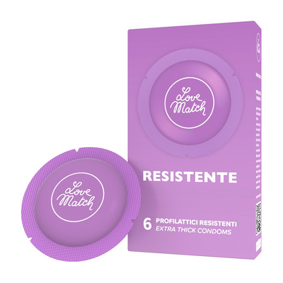 Resistente - Strong Condoms - 6 Stuks