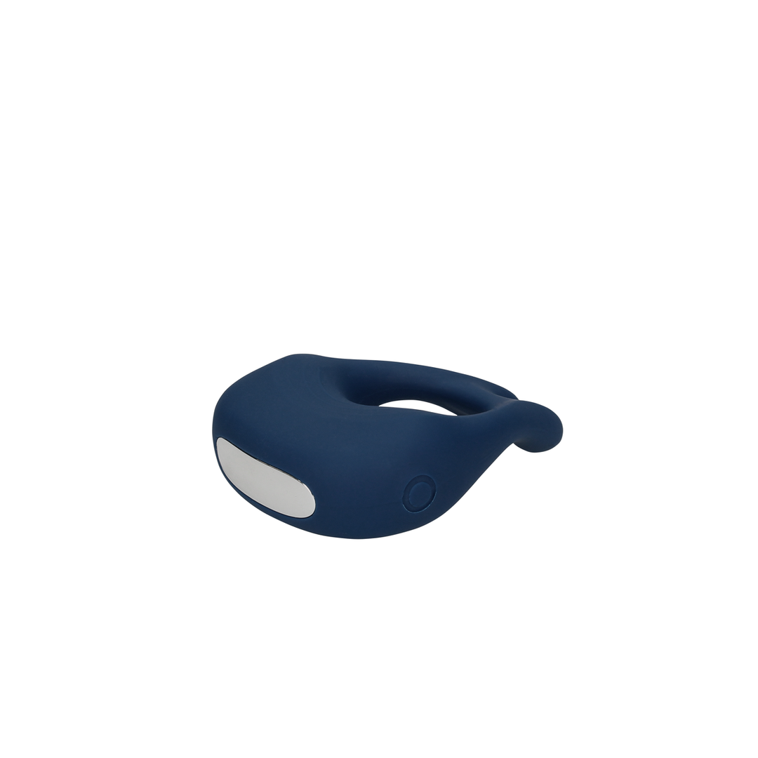 Puntige Vibrerende Cockring – Baltisch Blauw