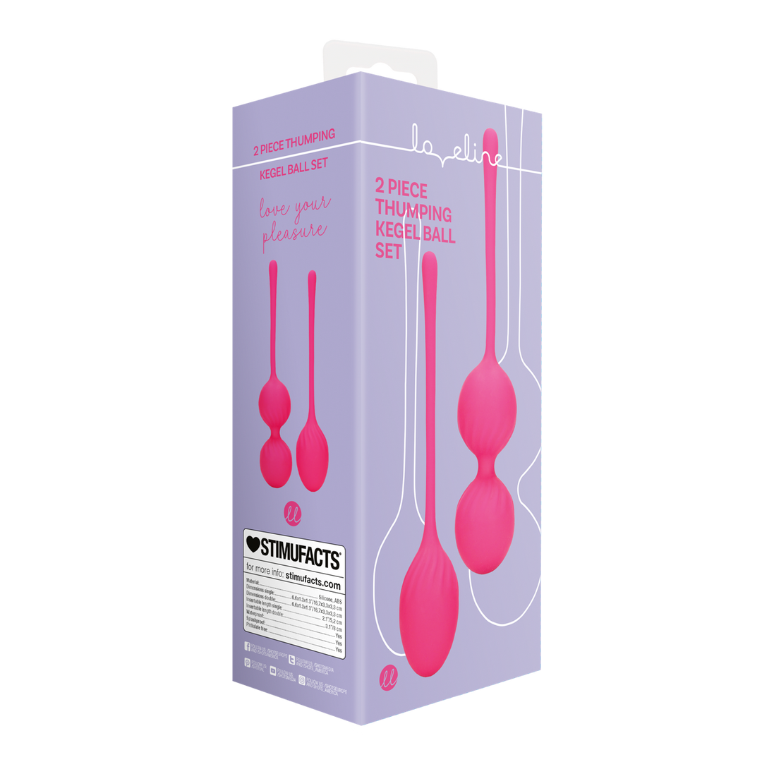 2 Piece Thumping Kegel Ball Set – Wilde Aardbei