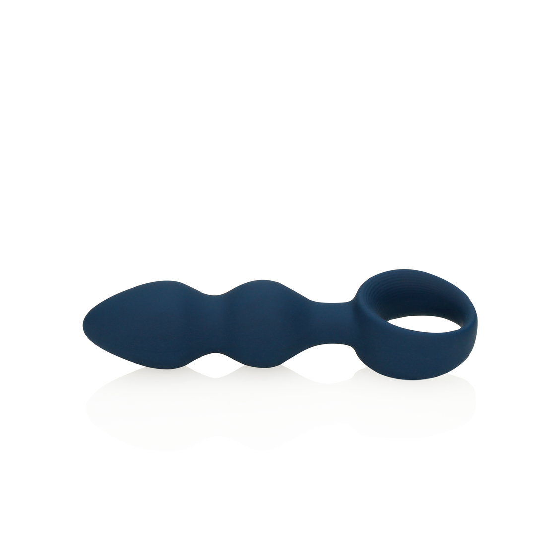 Druppelvormige Anale Plug – Medium – Baltisch Blauw