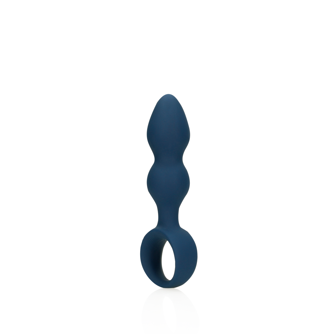 Druppelvormige Anale Plug – Medium – Baltisch Blauw