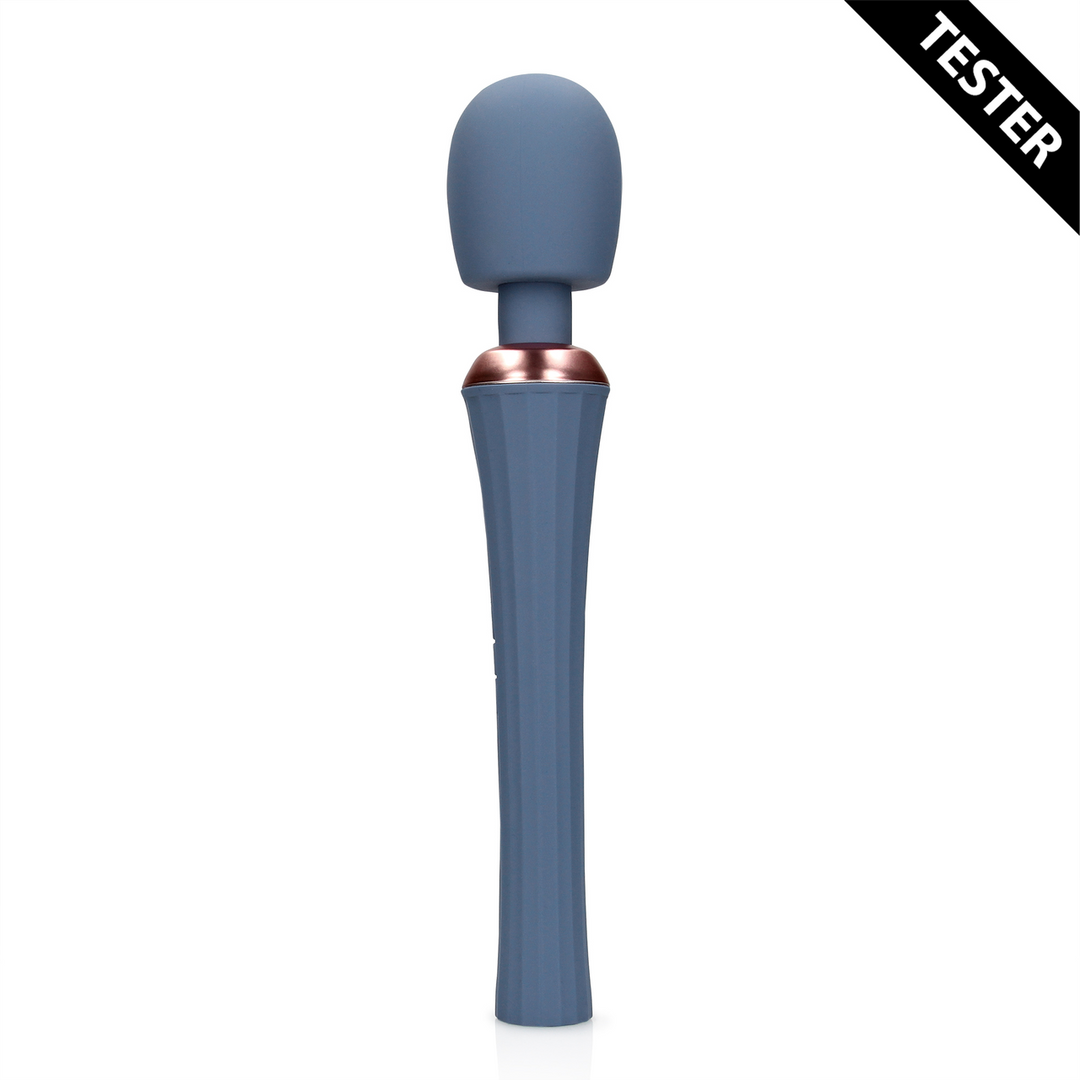 Krachtige Wand Vibrator met Stille Handgreep – Blue Nova – Tester