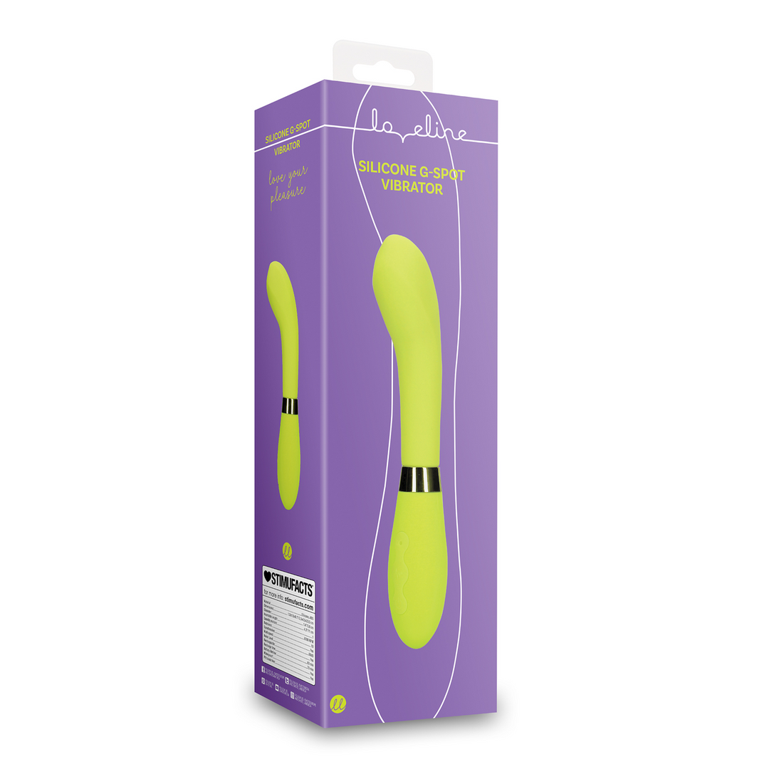 Siliconen G-Spot Vibrator – Lime Passion