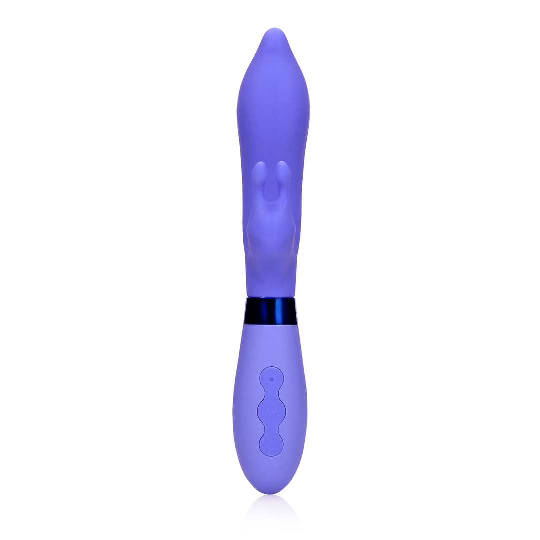 Siliconen Puntige Konijnen Vibrator – Protanopia