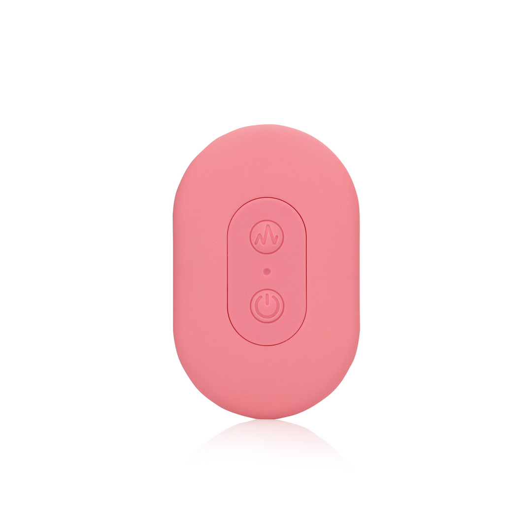Ultra Soft Siliconen Eivibrator met Afstandsbediening – Roze Arabesque
