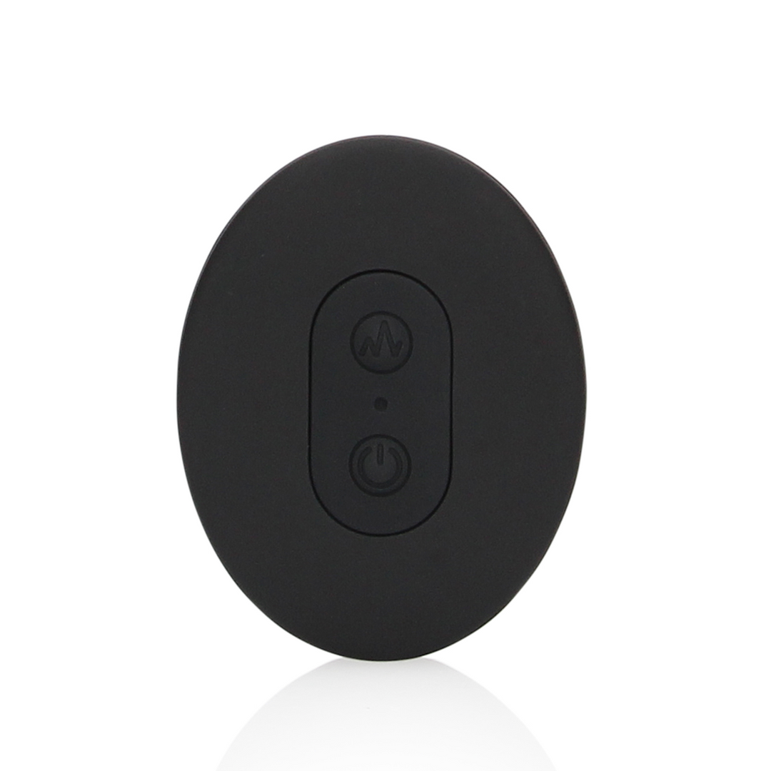 Glad Vibrerende Anale Plug met Afstandsbediening – Drop Black