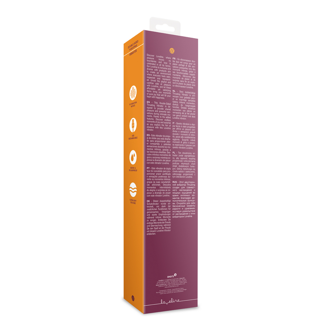 Dubbelzijdige Duwvibrator – Merlot Druif