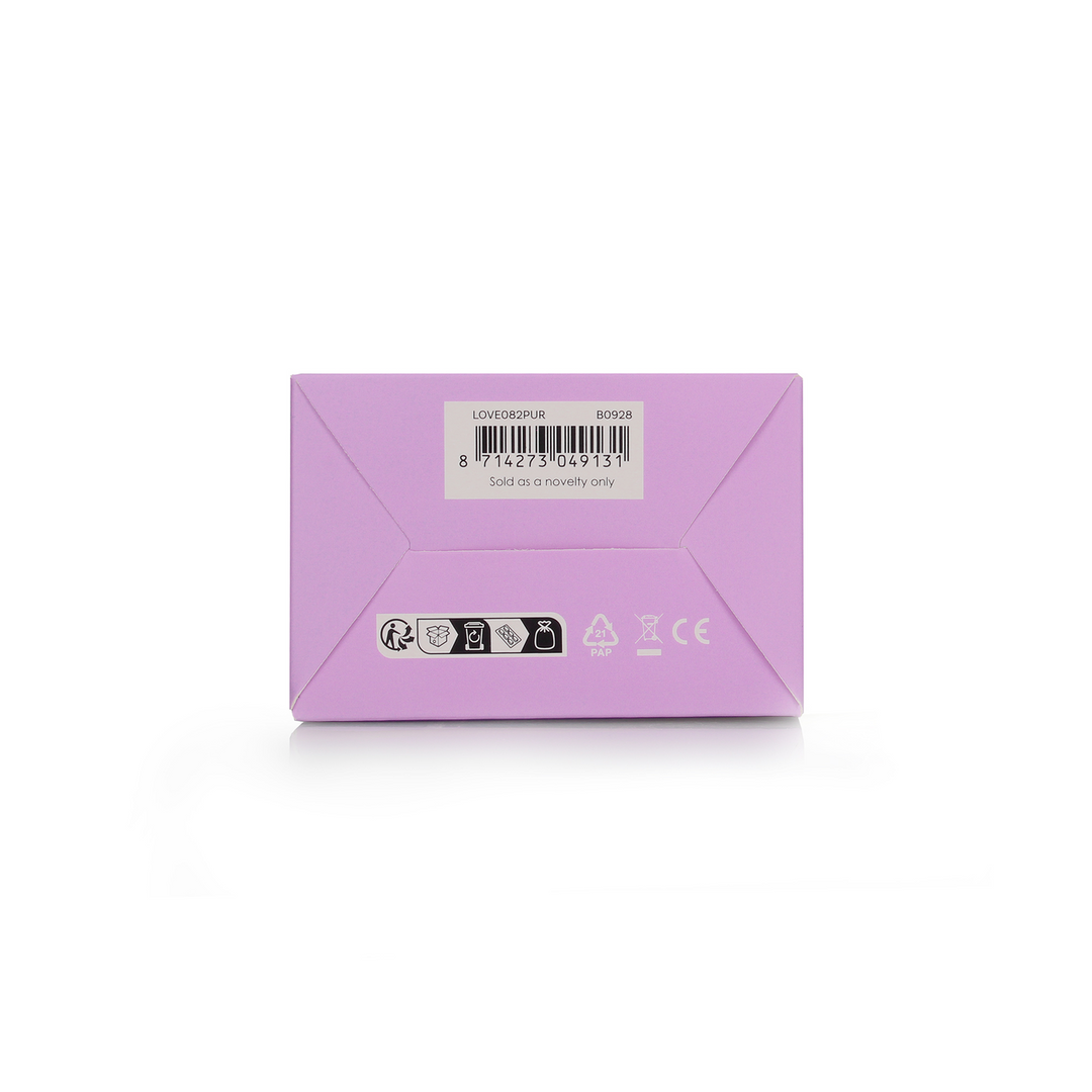 3 augšup-lejup kustīgu gredzenu vibrators - Orhideju violets