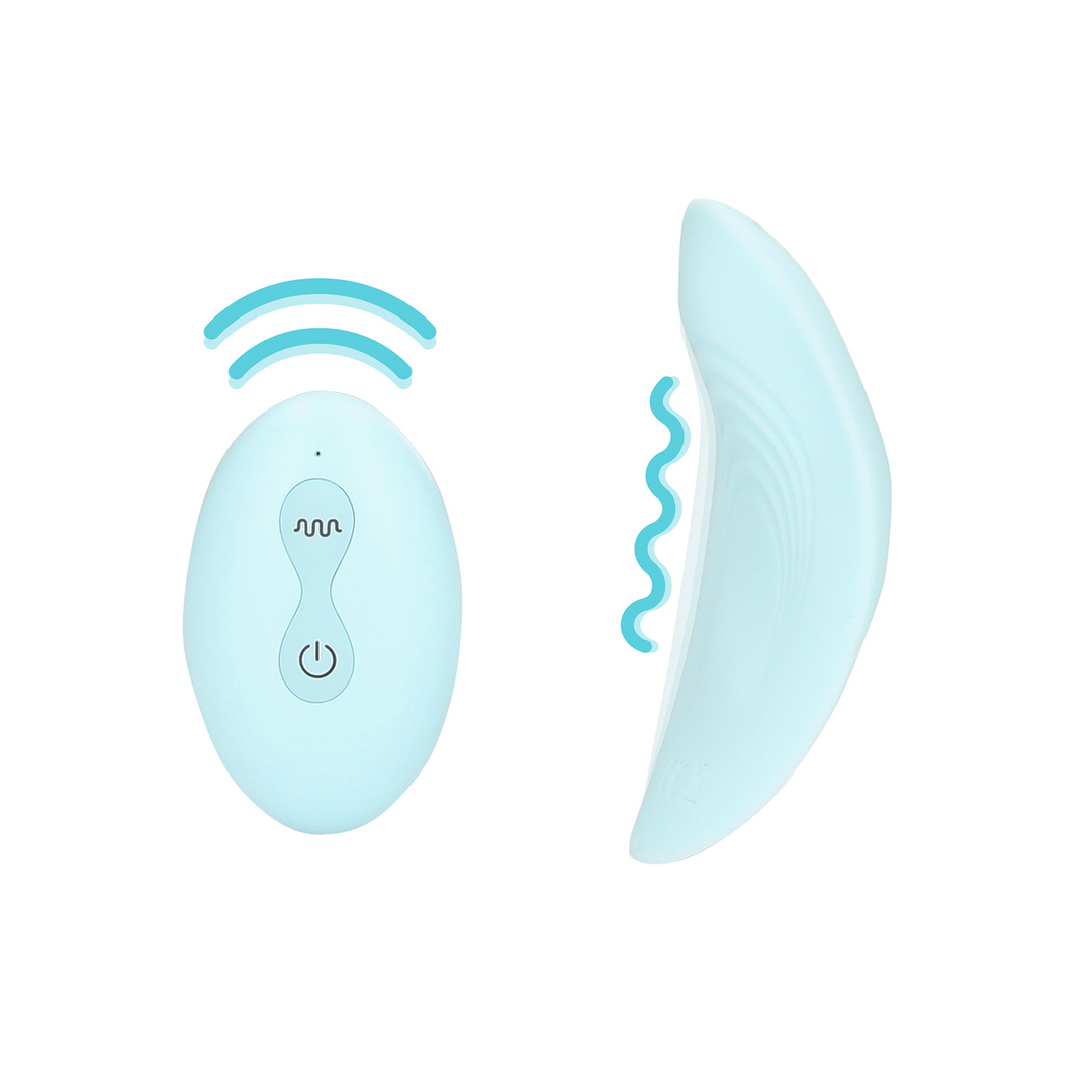 Panty Vibrator met Afstandsbediening – Arctic Blue