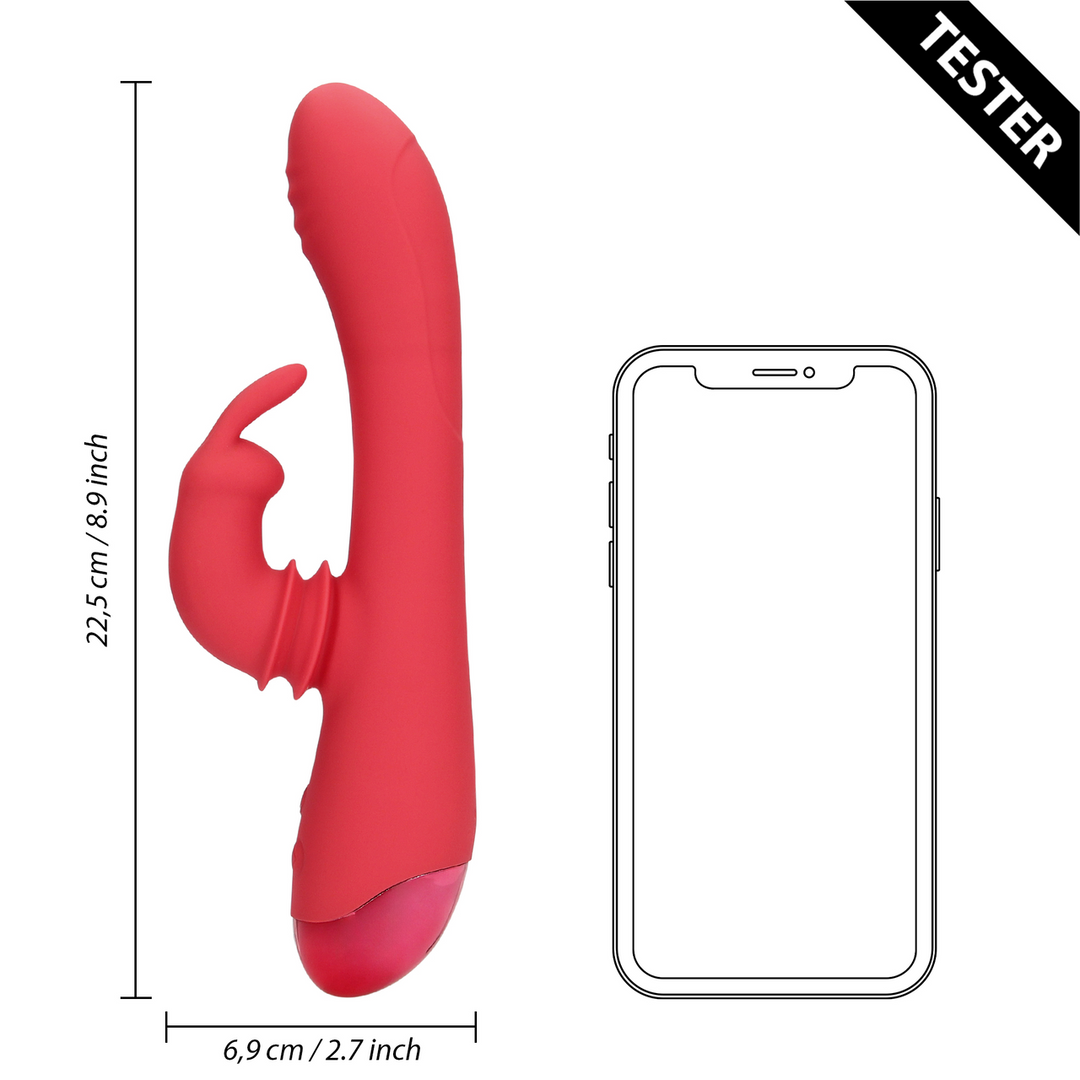 Swinging Rabbit G-Spot Vibrator – Brighto Rood – Tester