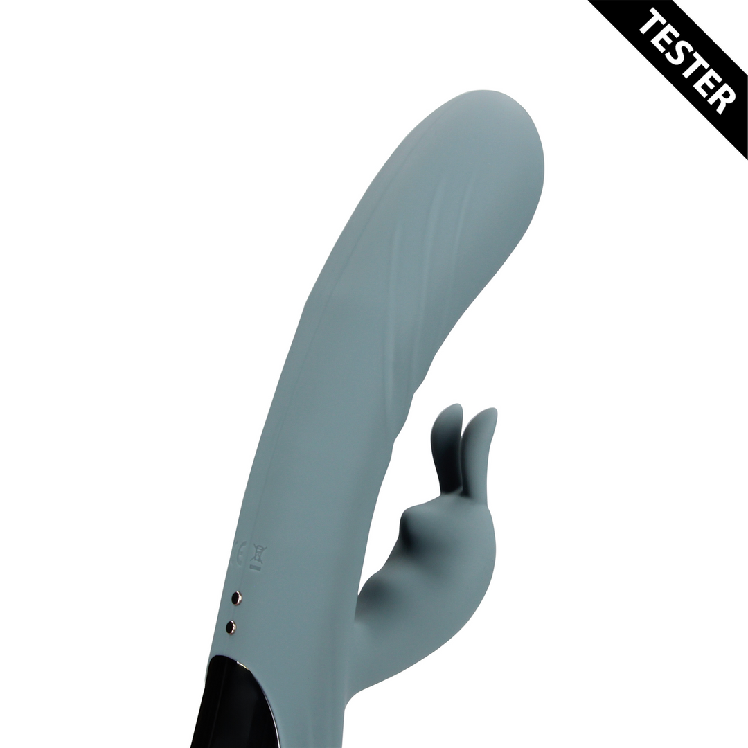 Fingering Motion Rabbit Vibrator – Weathervane Grey – Tester