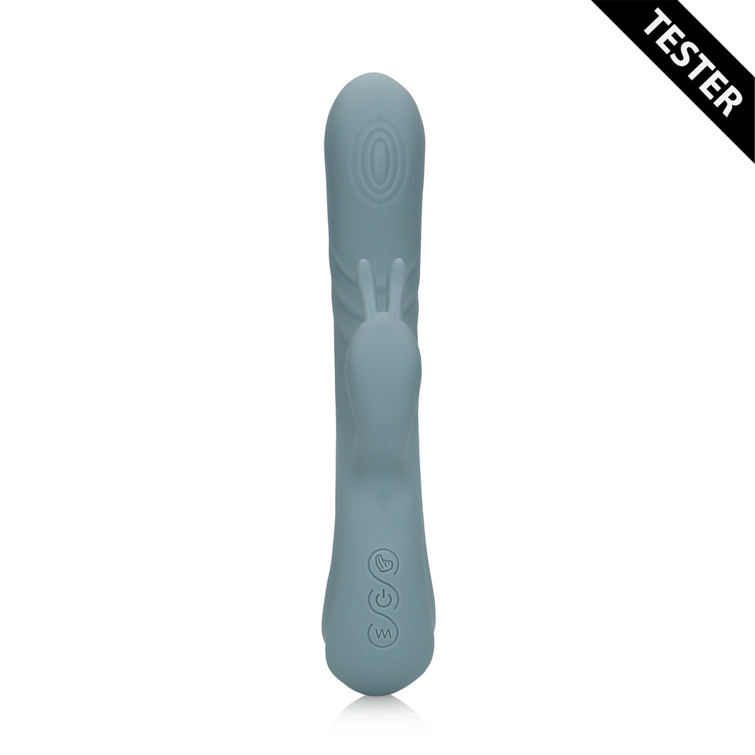 Fingering Motion Rabbit Vibrator – Weathervane Grey – Tester