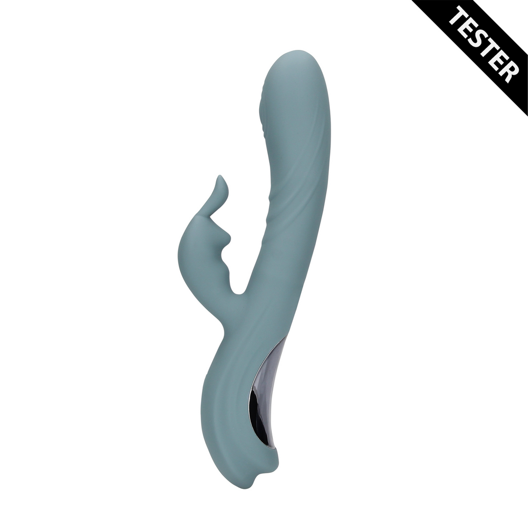 Fingering Motion Rabbit Vibrator – Weathervane Grey – Tester