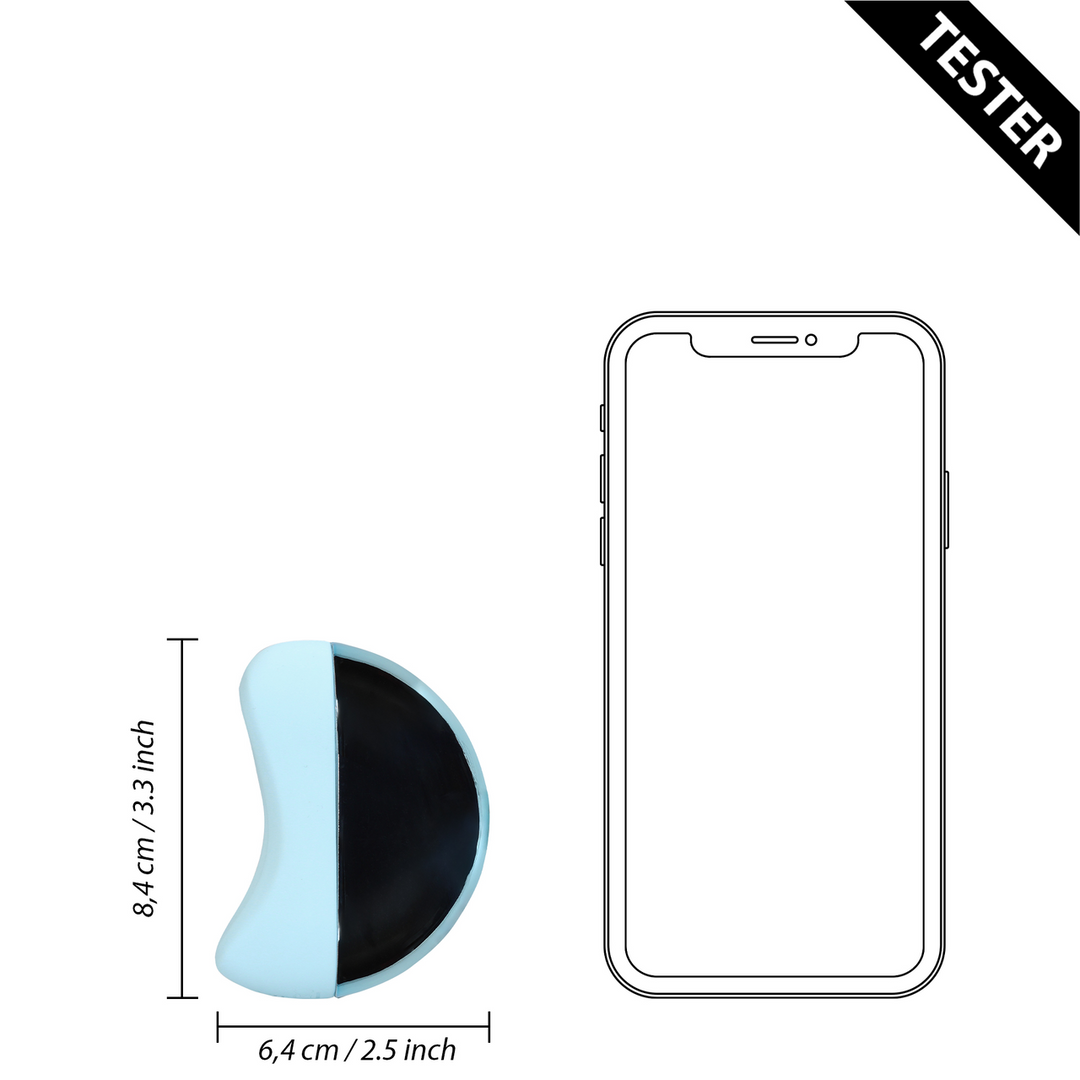 Pulse Wave Clitoris Vibrator – Arctic Blue – Tester