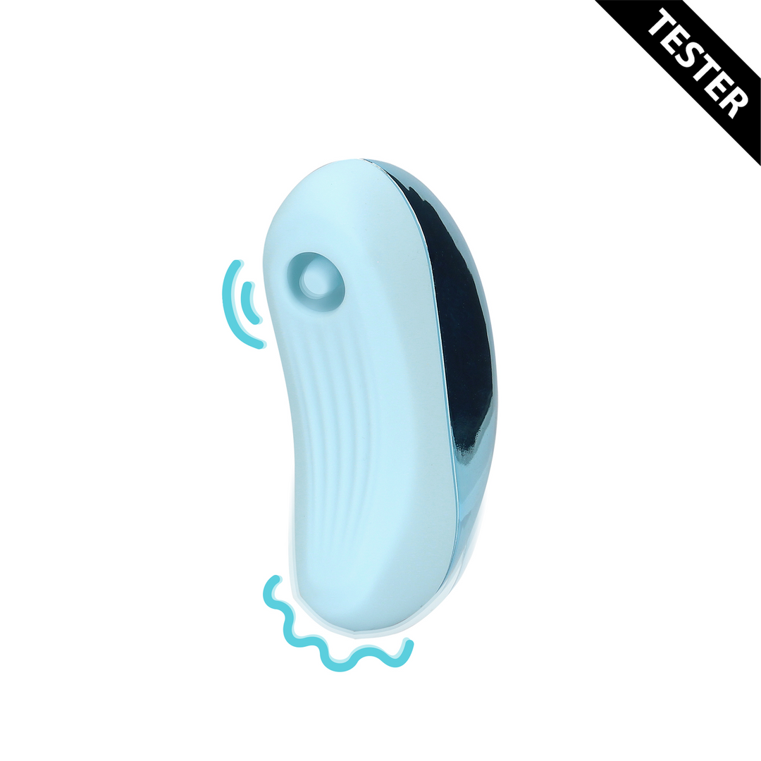 Pulse Wave Clitoris Vibrator – Arctic Blue – Tester