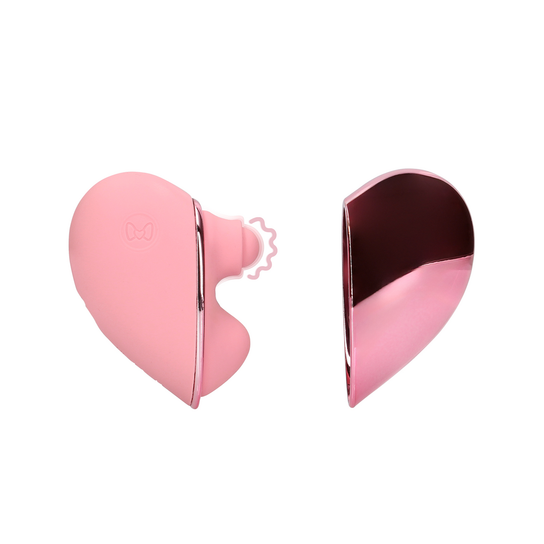 Tapping Heart Vibrator – Roze Arabesque