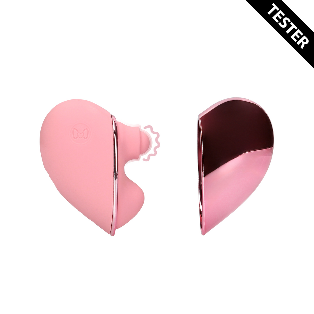 Tapping Heart Vibrator – Roze Arabesque – Tester