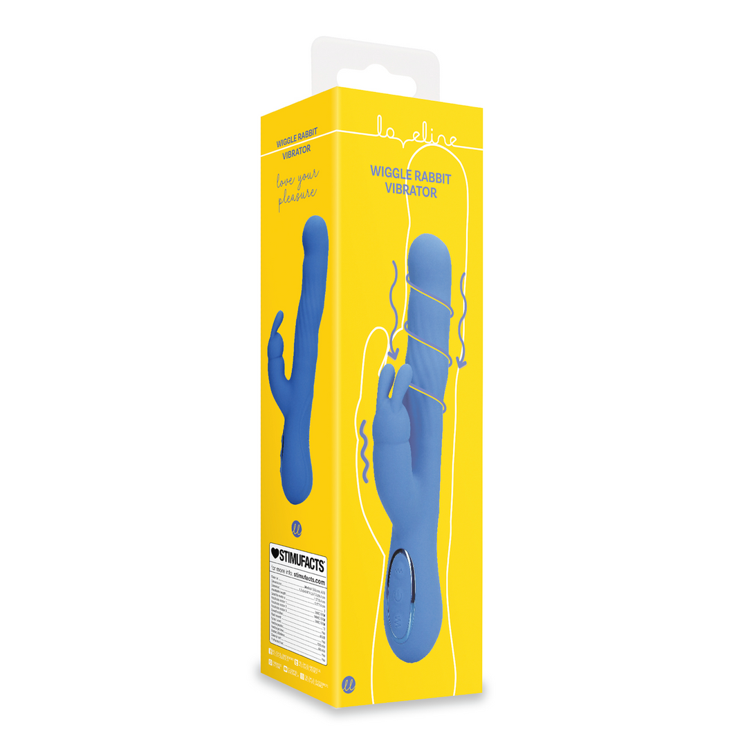 Wiggle Rabbit Vibrator – Jetset Blauw