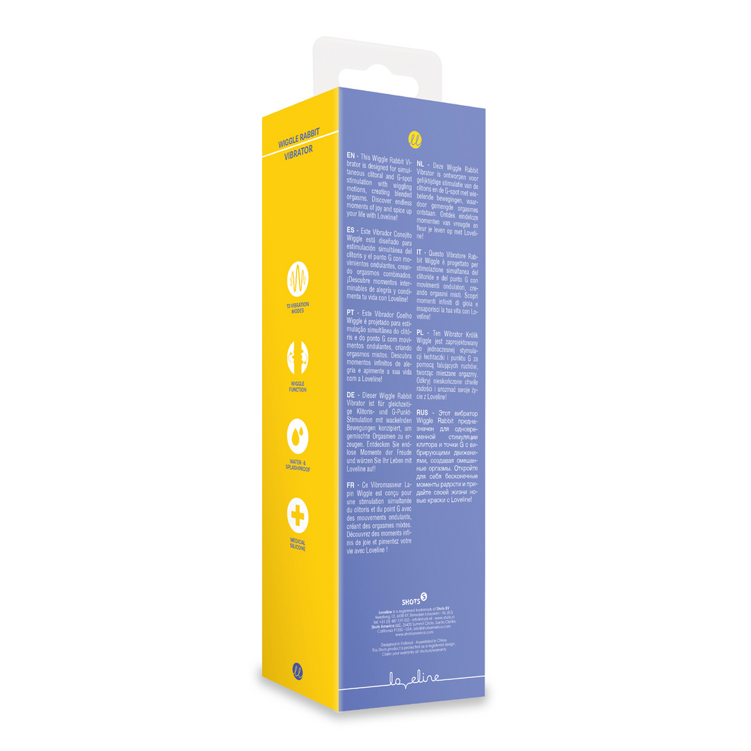 Wiggle Rabbit Vibrator – Jetset Blauw