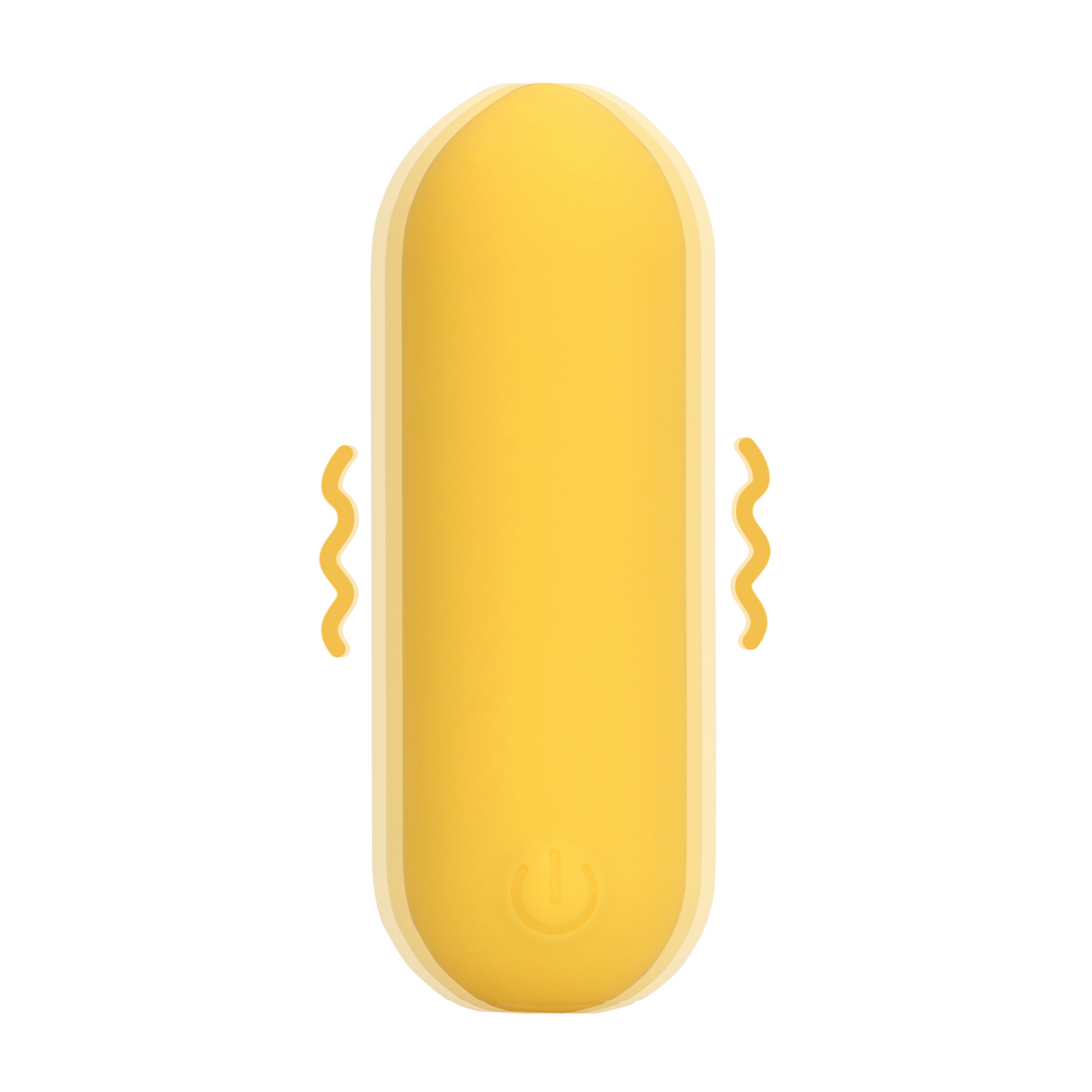 Vibrador Bullet Suave - Sunpac Amarillo