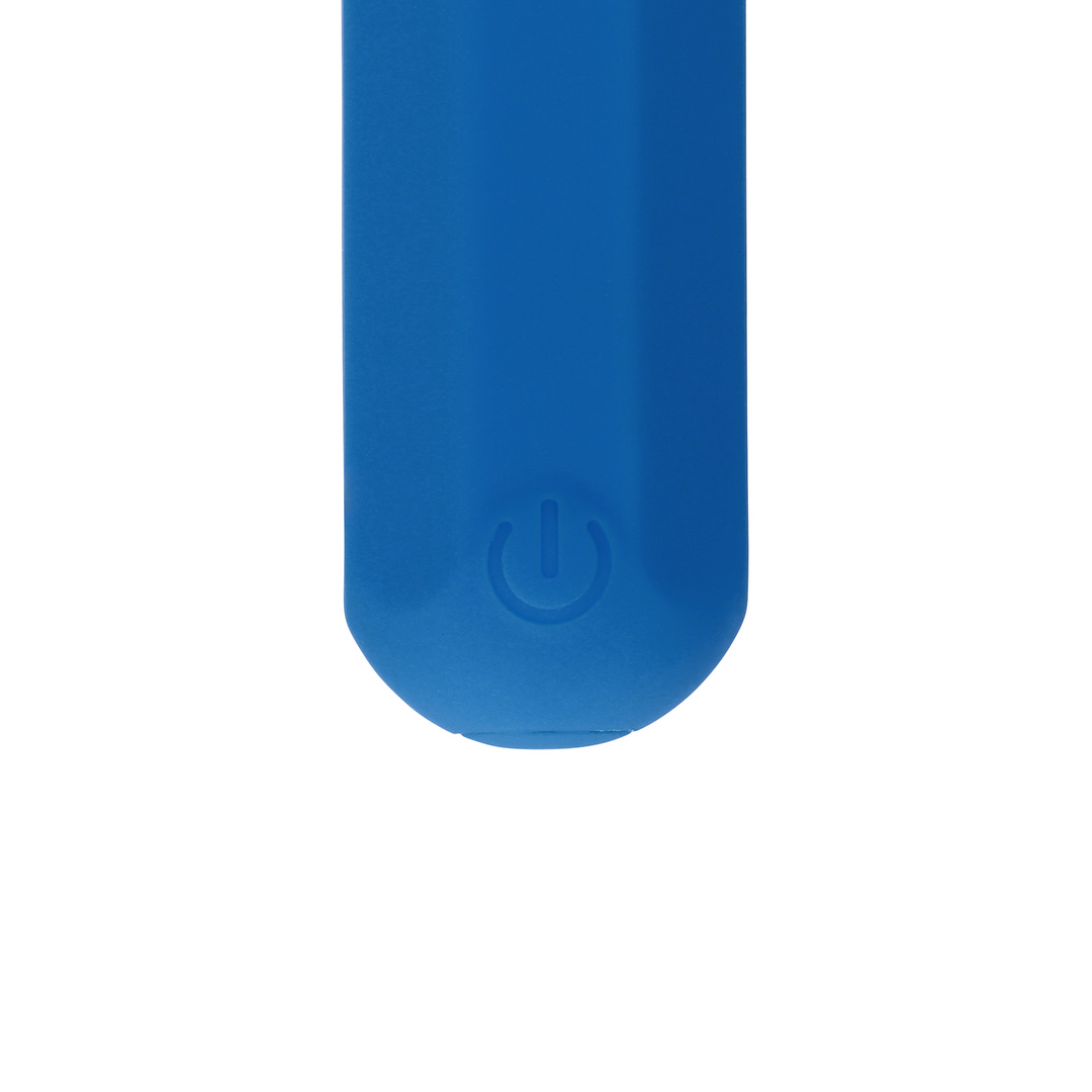 Hexagon Vorm Bullet Vibrator – Jetset Blauw
