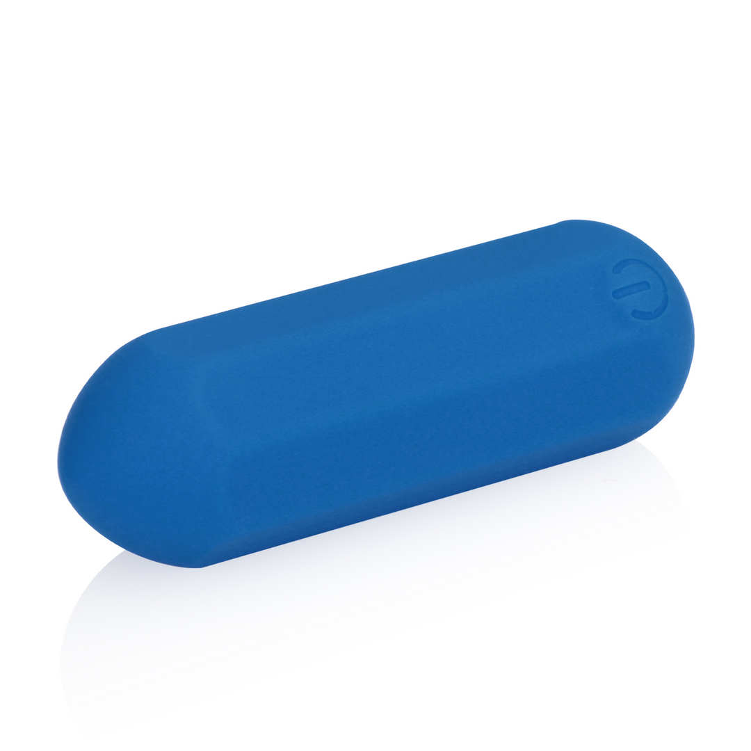 Hexagon Vorm Bullet Vibrator – Jetset Blauw