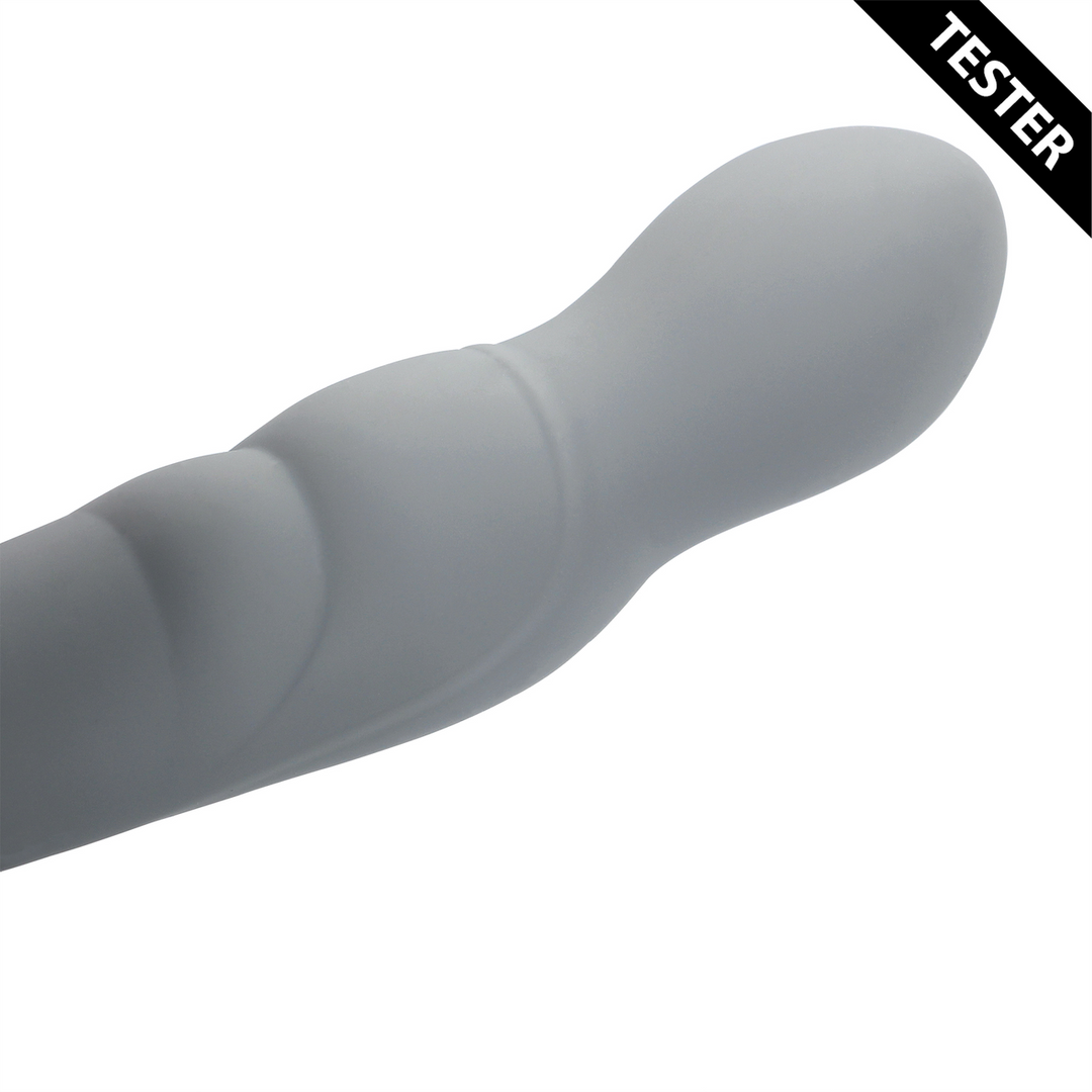 Draaiende Prostaatstimulator met Afstandsbediening – Gotham Grey – Tester