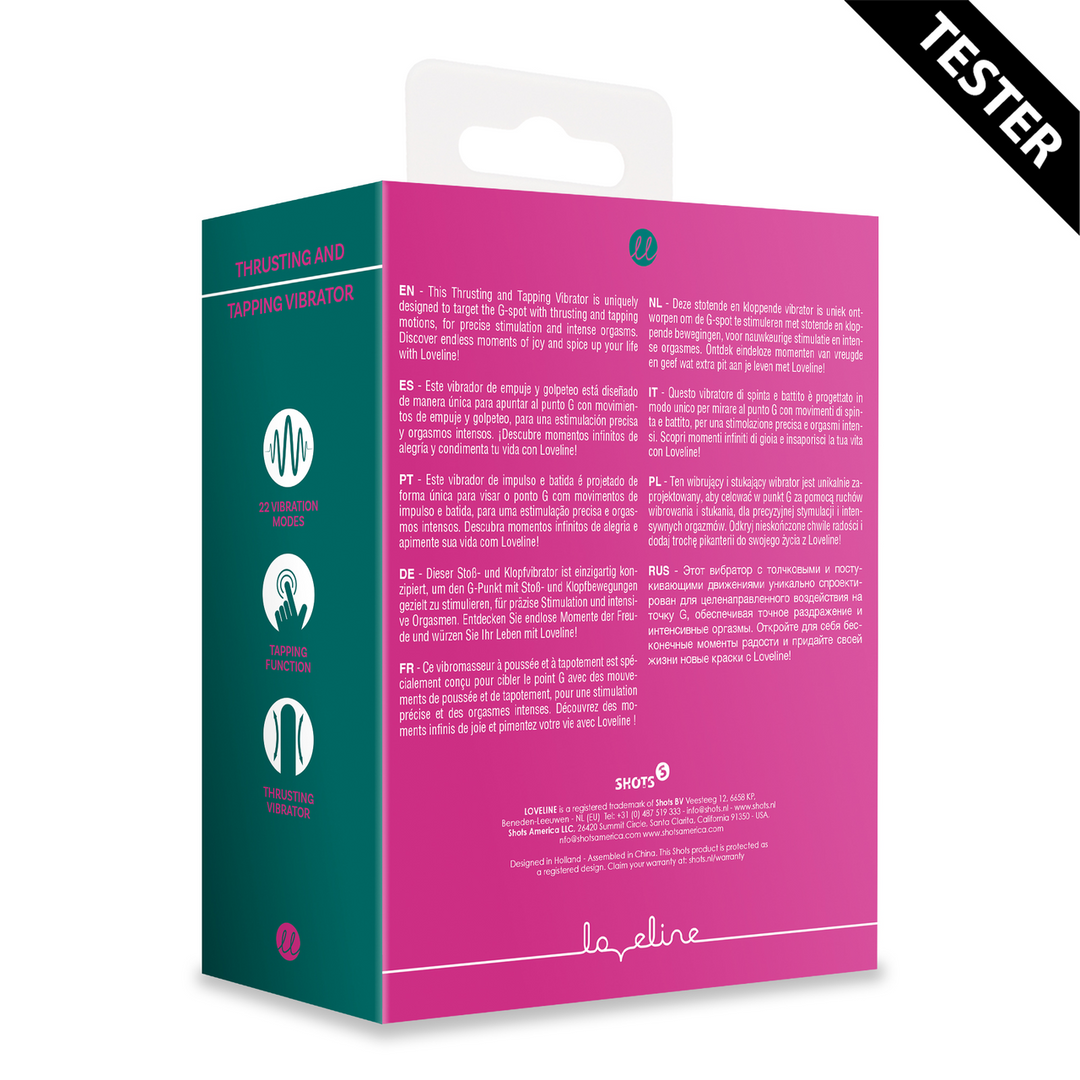 Duwende en Tik Vibrator – Krachtig Roze – Tester