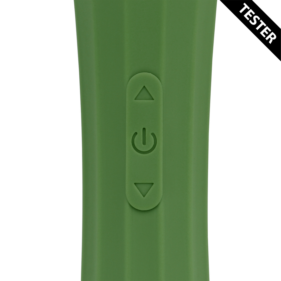 Krachtige Wand Vibrator Massager met Stille Handgreep – Green Mumba – Tester