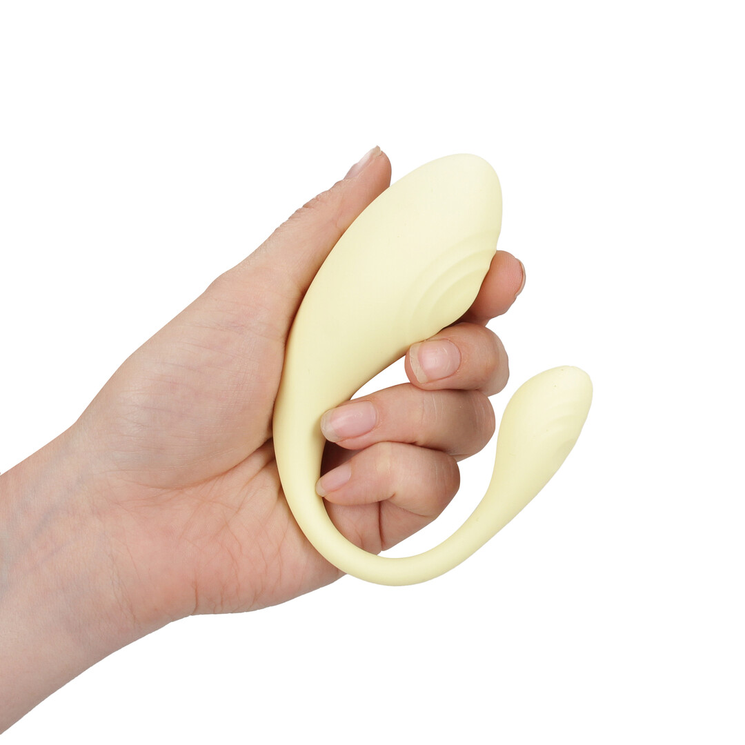 Vibrerende G-Spot Vibe met Afstandsbediening – Geel