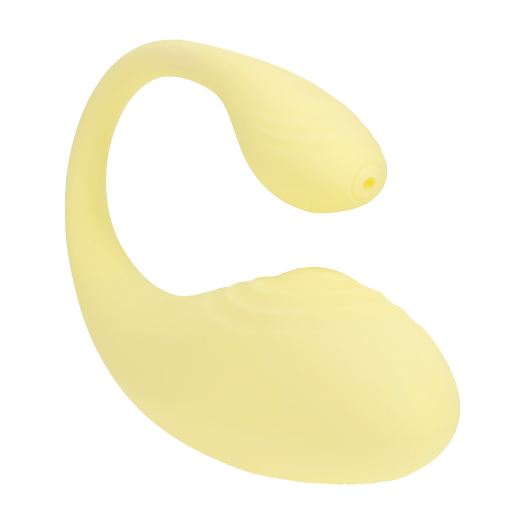 Vibrerende G-Spot Vibe met Afstandsbediening – Geel