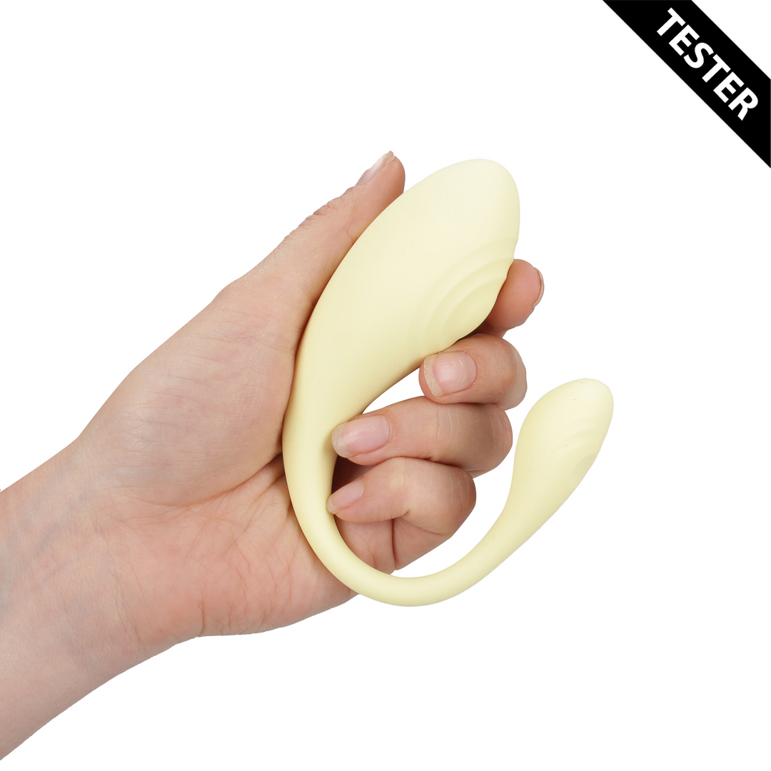 Vibrerende G-Spot Vibe met Afstandsbediening – Geel – Tester