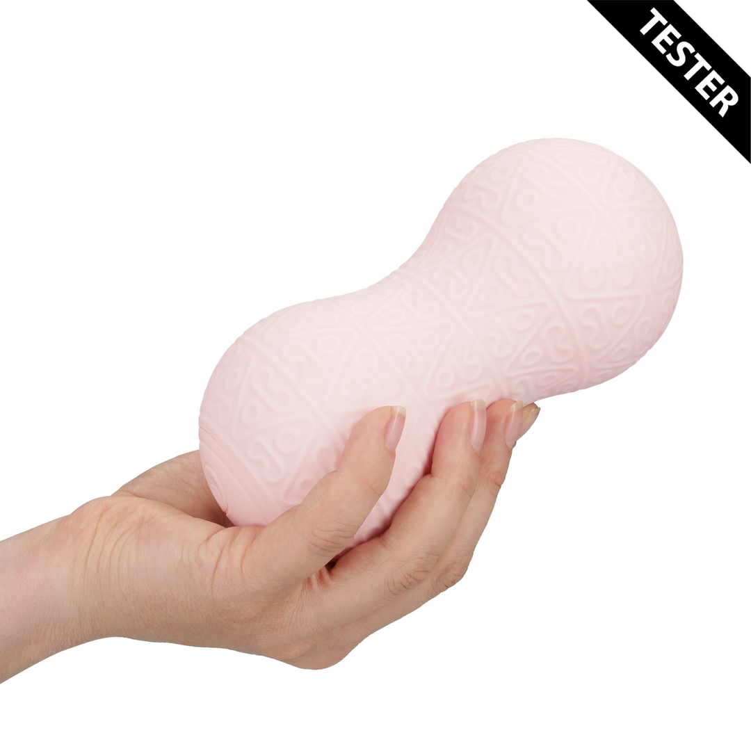 Vibrerende en verwarmende massager – Roze – Tester