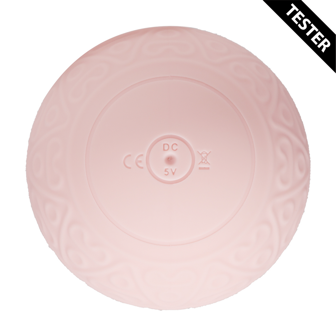 Vibrerende en verwarmende massager – Roze – Tester