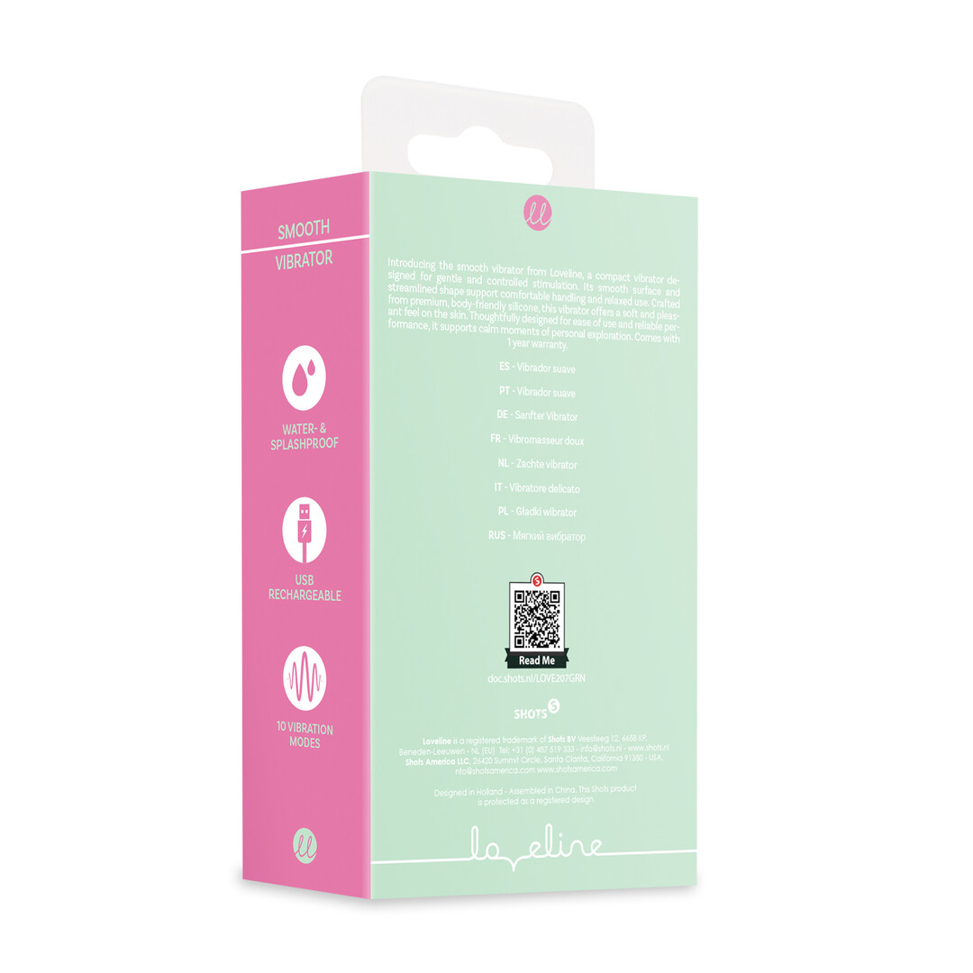 Zachte Vinger Vibrator – Misty Green