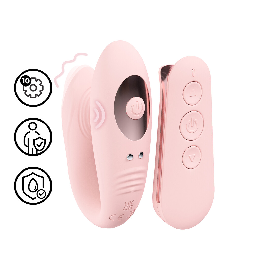 Charme – Afstandsbediening Dubbele Motor Vibe – Roze