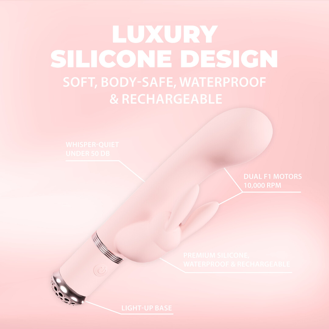 Belle - Truša vibrators - Rozā