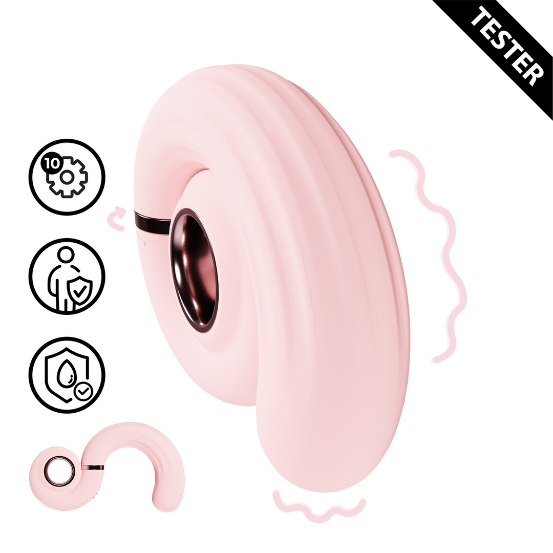 Tourner – Vibrerende Swirl – Roze – Tester